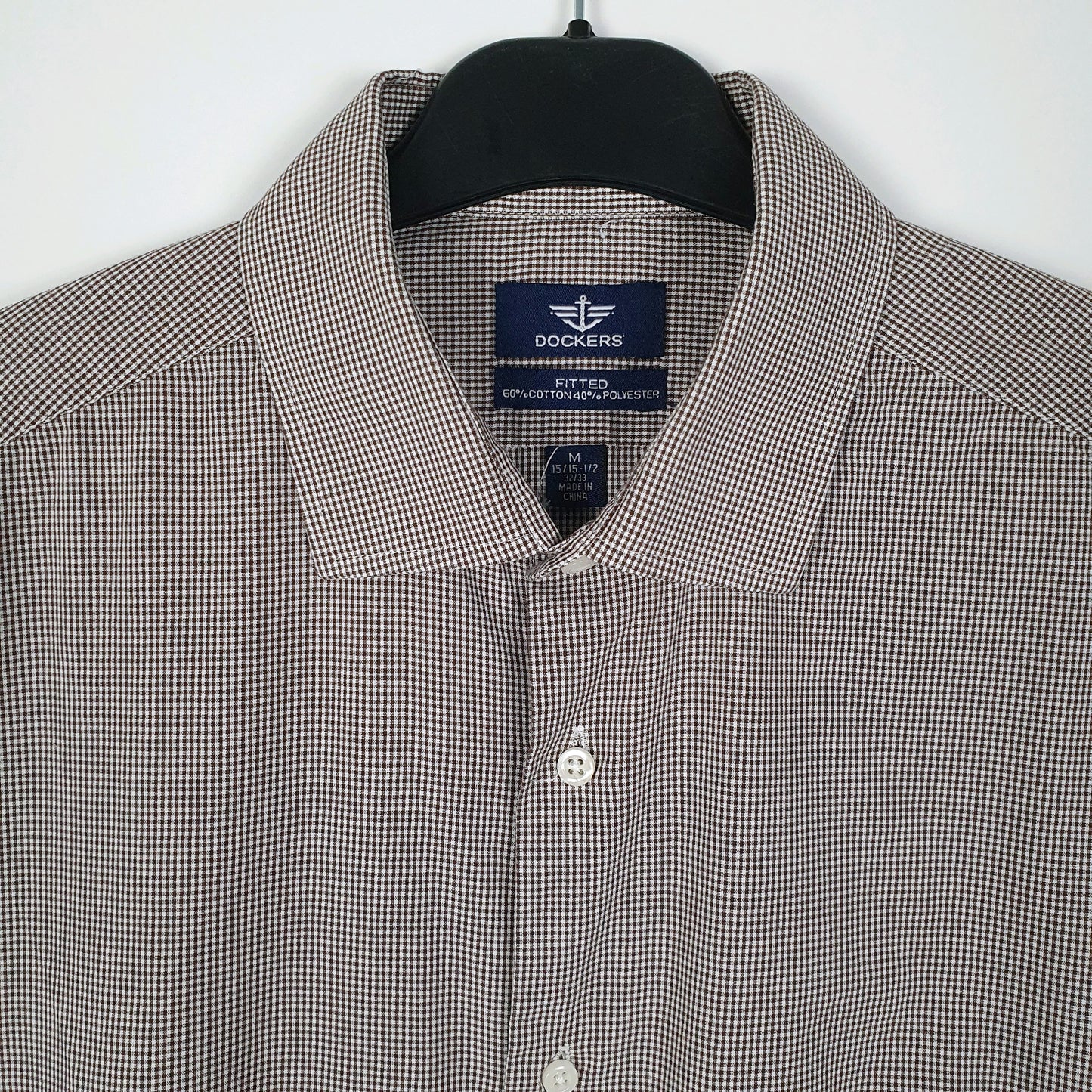 Mens Brown Dockers   Shirt