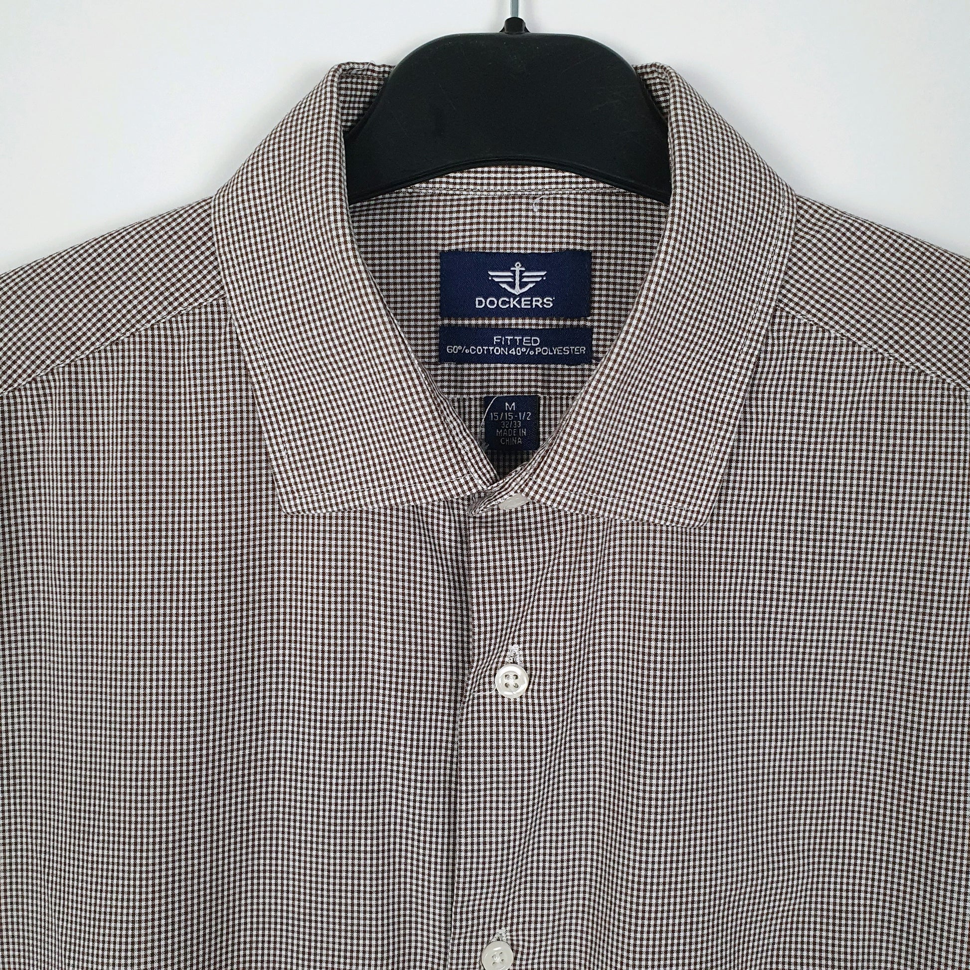 Mens Brown Dockers   Shirt