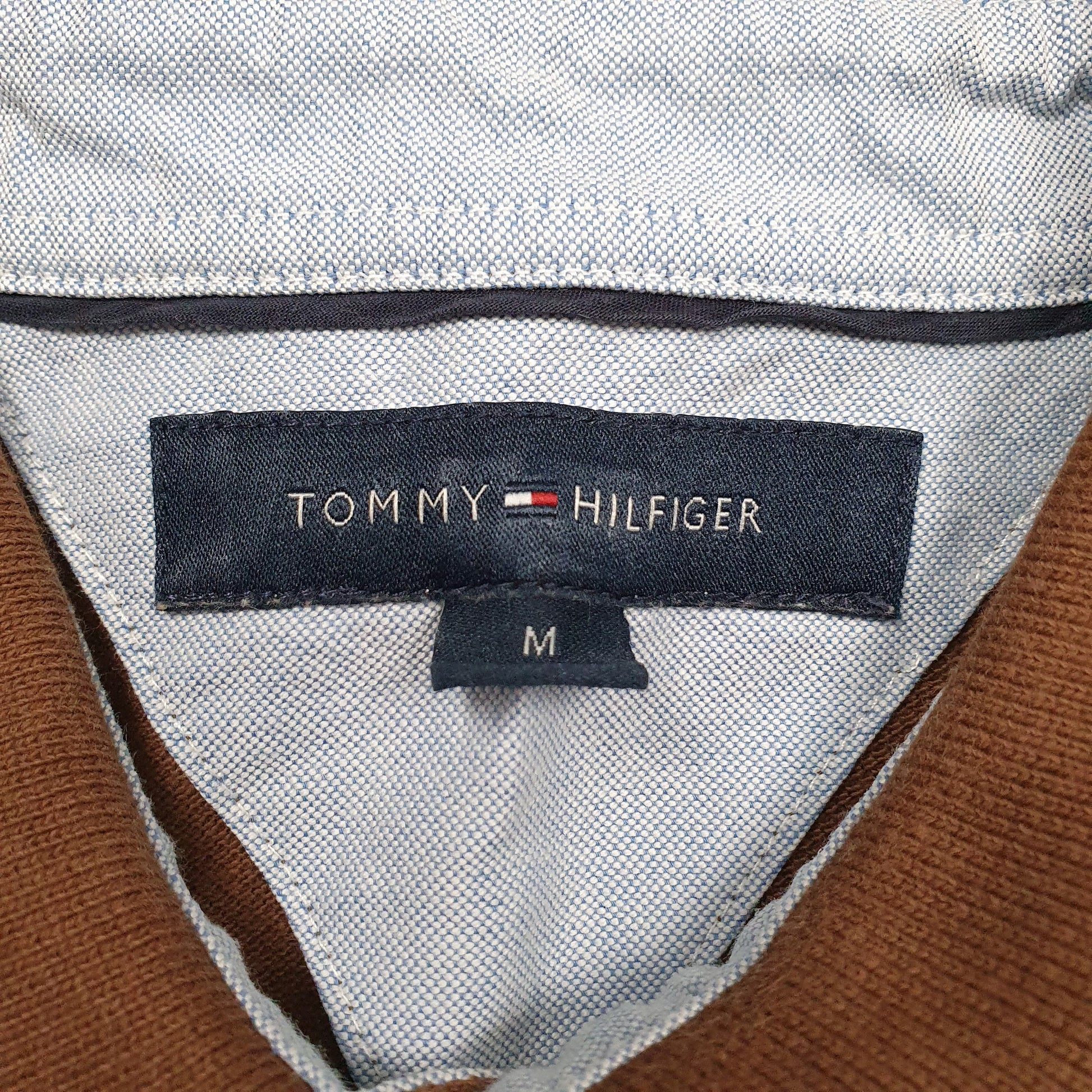 Mens Brown Tommy Hilfiger   Polo Shirt