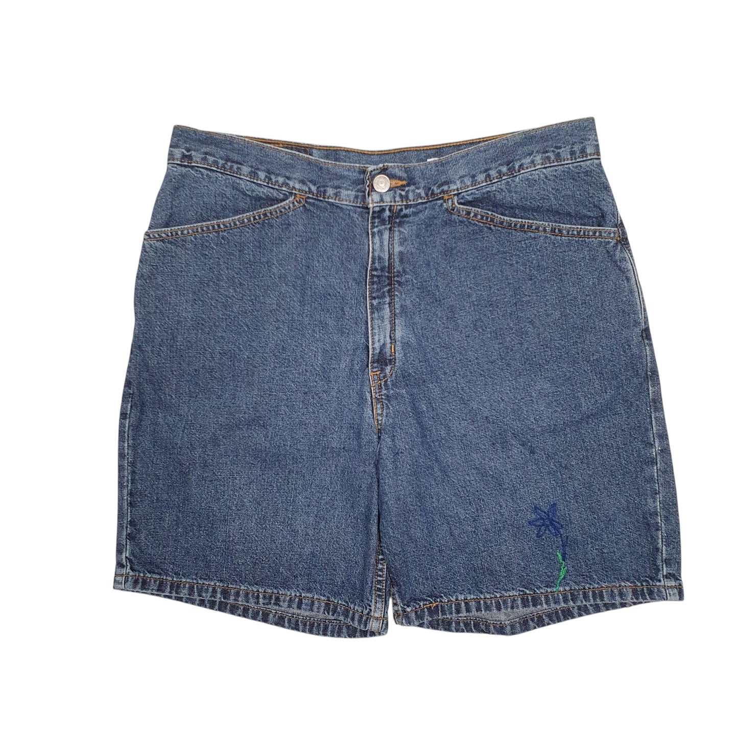 Womens Blue Levis Vintage 90s 00s Denim Shorts