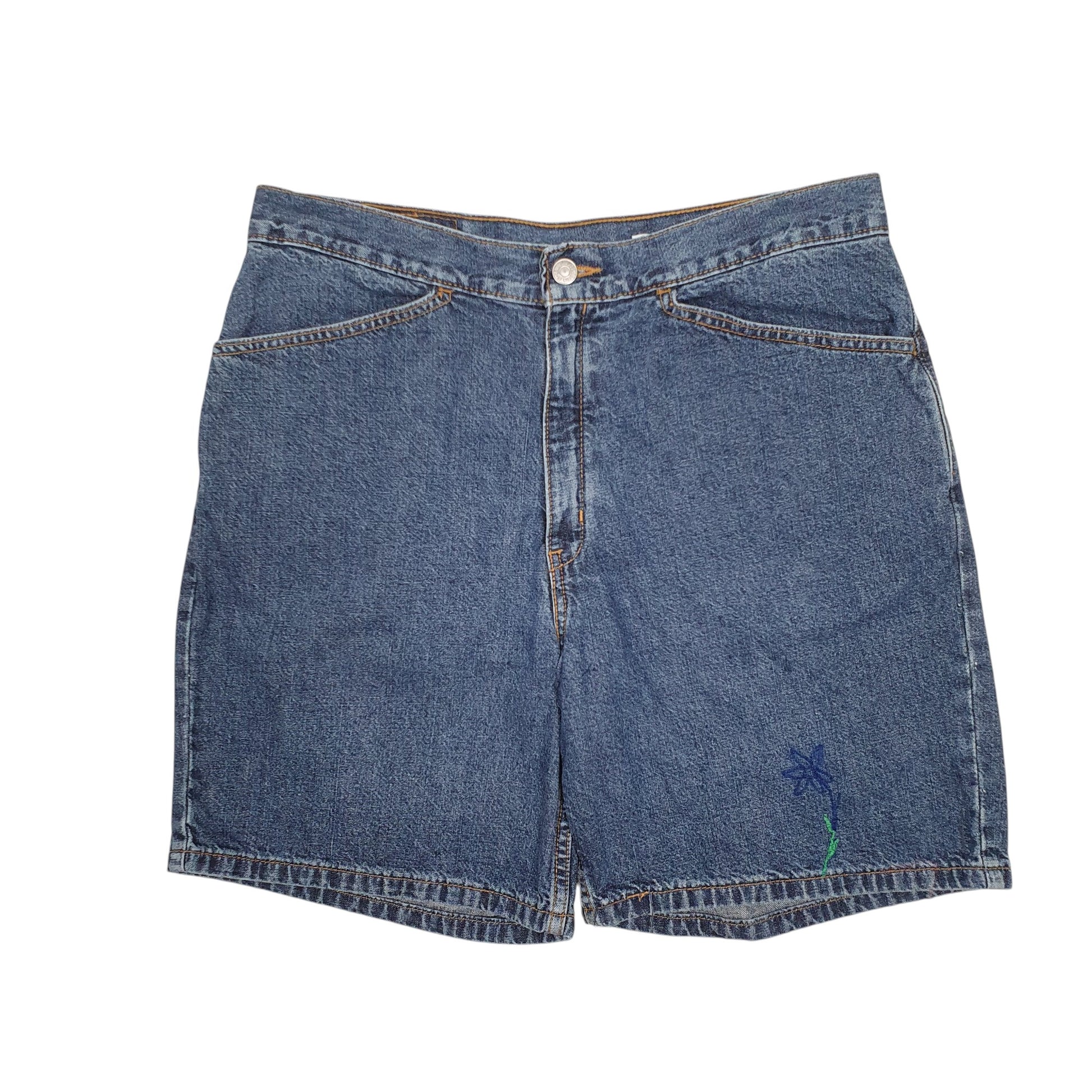 Womens Blue Levis Vintage 90s 00s Denim Shorts