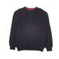 Mens Black Tommy Hilfiger  Crewneck Jumper