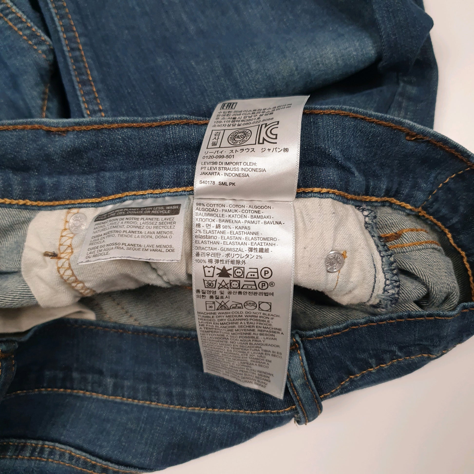 Mens Blue Levis   Jeans