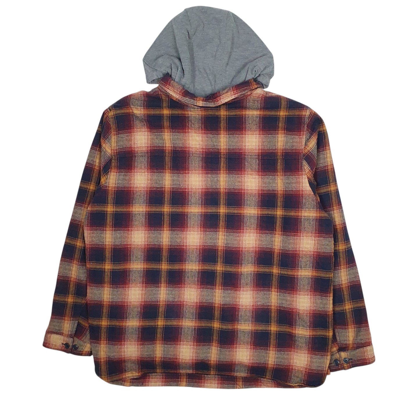 Mens Brown Levis Sherpa Lined Hoodie  Coat