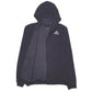 Mens Black Adidas  Full Zip Jumper