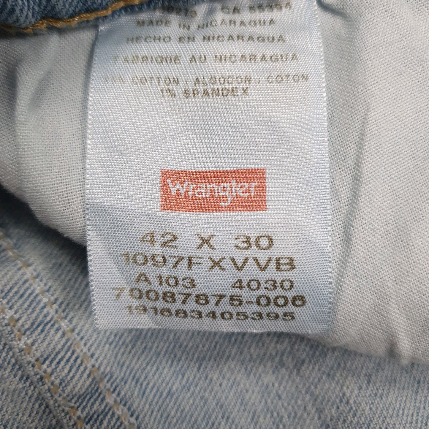 Mens Blue Wrangler   Jeans