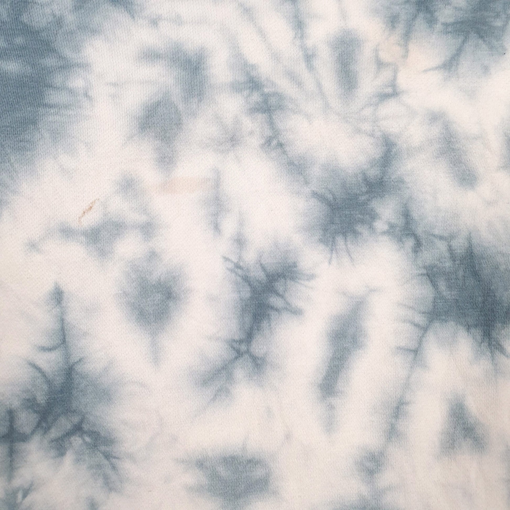 Mens Blue Champion Tie Dye Crewneck Jumper