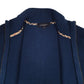 Mens Blue Burberry  Full Zip Jumper