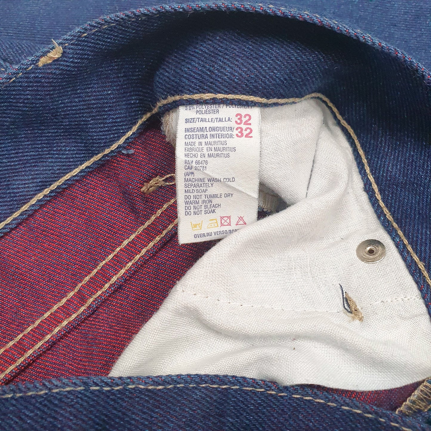 Mens Blue Tommy Hilfiger   Jeans