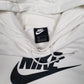 Womens White Nike Baggy Hoodie Jumper