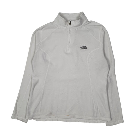 Womens White The North Face  Quarter Zip Jumper