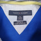 Mens Blue Tommy Hilfiger  Hoodie Polo Shirt