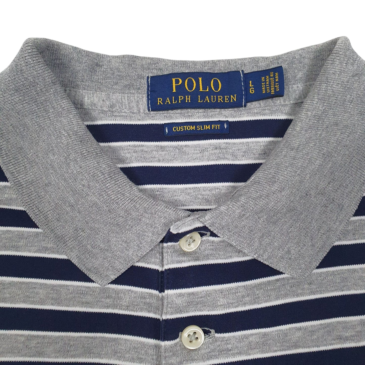 Mens Grey Polo Ralph Lauren   Polo Shirt