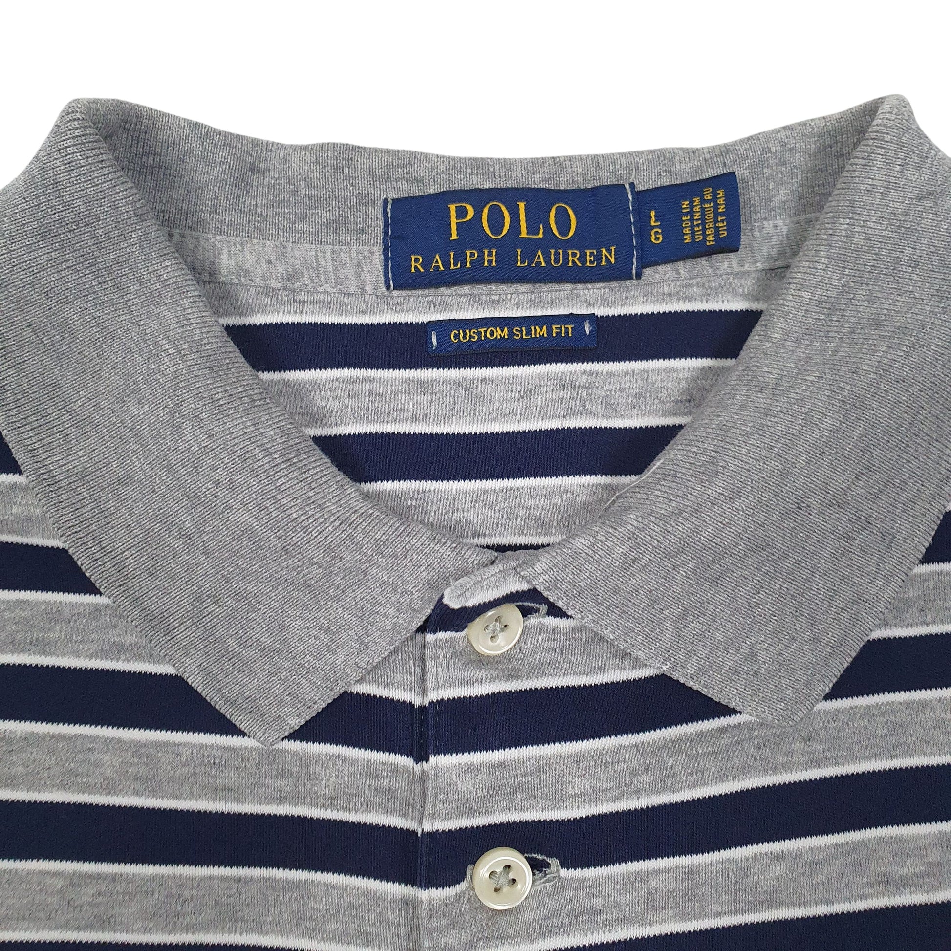 Mens Grey Polo Ralph Lauren   Polo Shirt