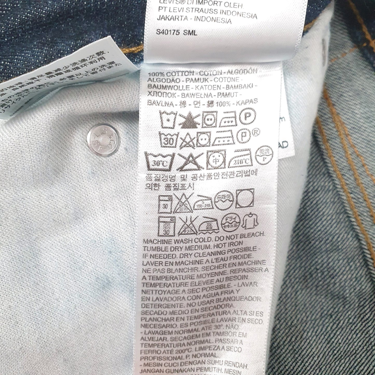 Mens Blue Levis   Jeans