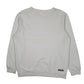 Mens White Fila  Crewneck Jumper