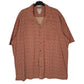 Mens Burgundy L.L.Bean  Short Sleeve Shirt