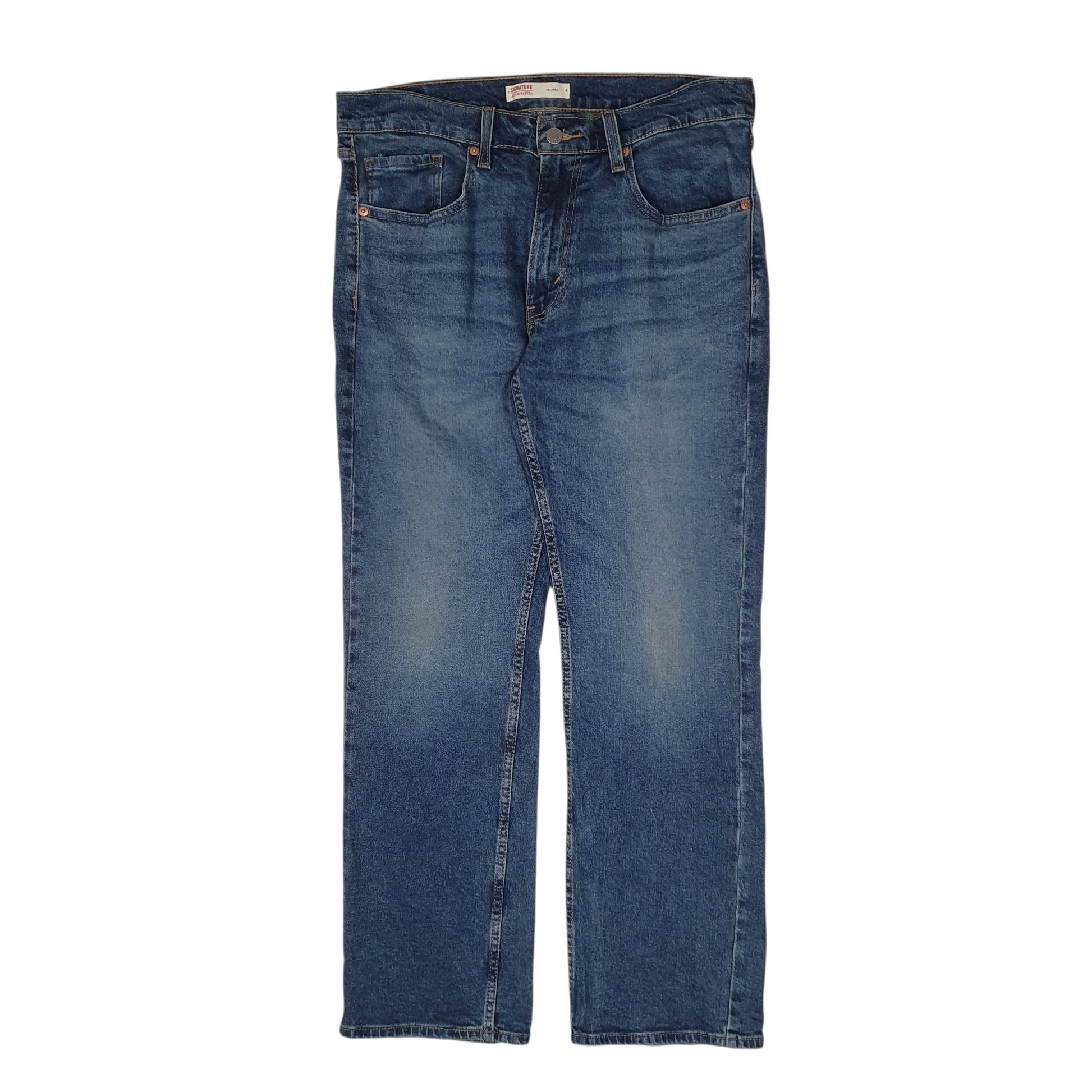 Mens Blue Levis  Signature JeansW34 L30