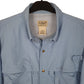 Mens Blue L.L.Bean Outdoors Hiking  Shirt