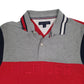 Mens Red Tommy Hilfiger  Crewneck Polo Shirt