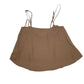 Womens Brown Topshop Vest Top  T Shirt