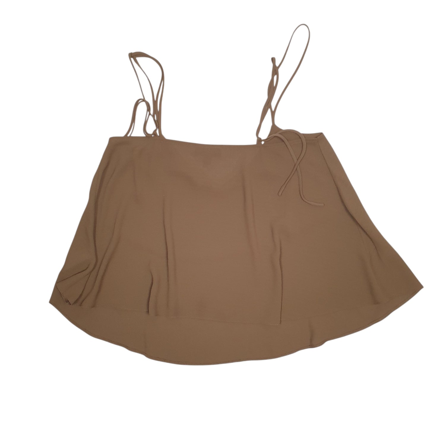 Womens Brown Topshop Vest Top  T Shirt