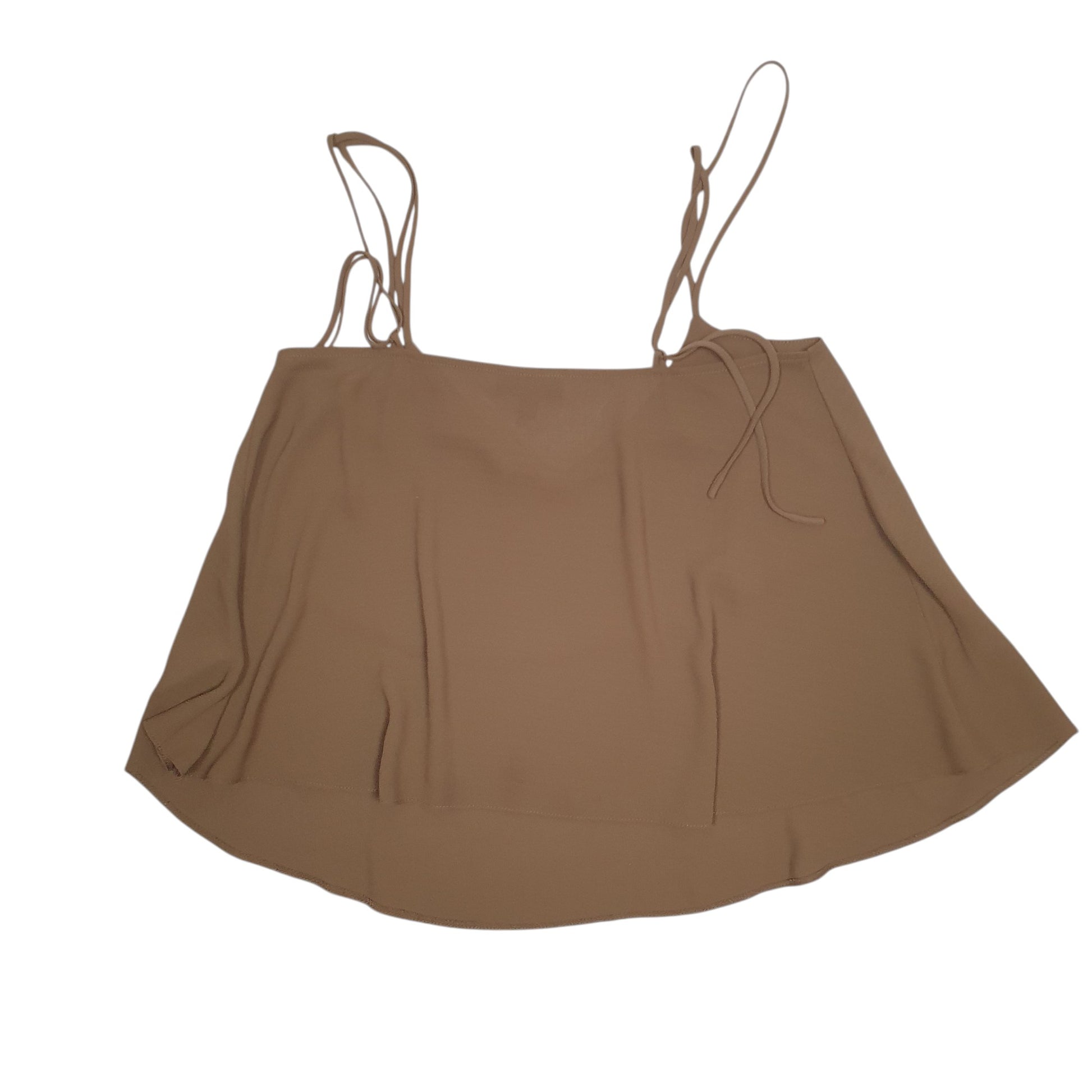 Womens Brown Topshop Vest Top  T Shirt