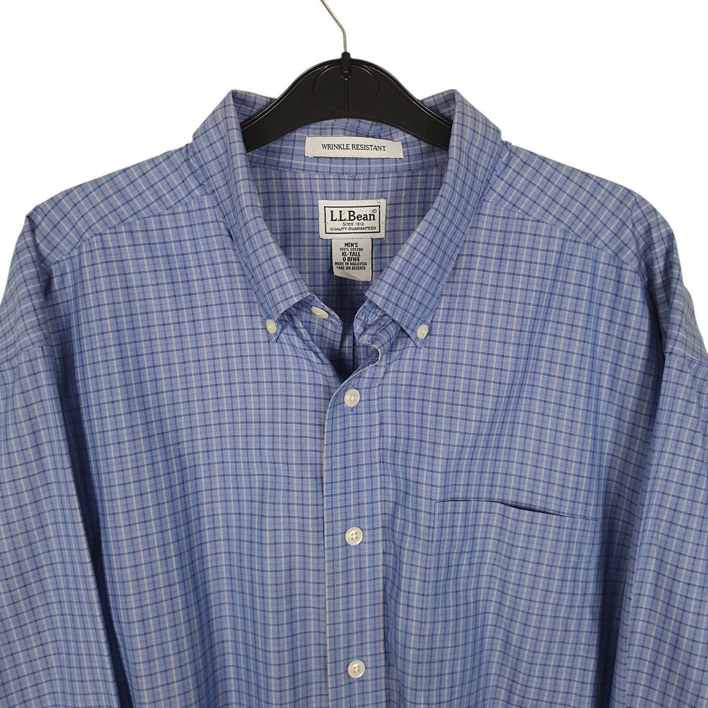 Mens Blue L.L.Bean   Shirt