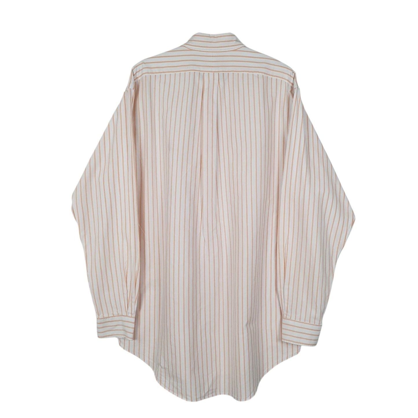 Mens Orange Ralph Lauren Vintage 90s  Shirt