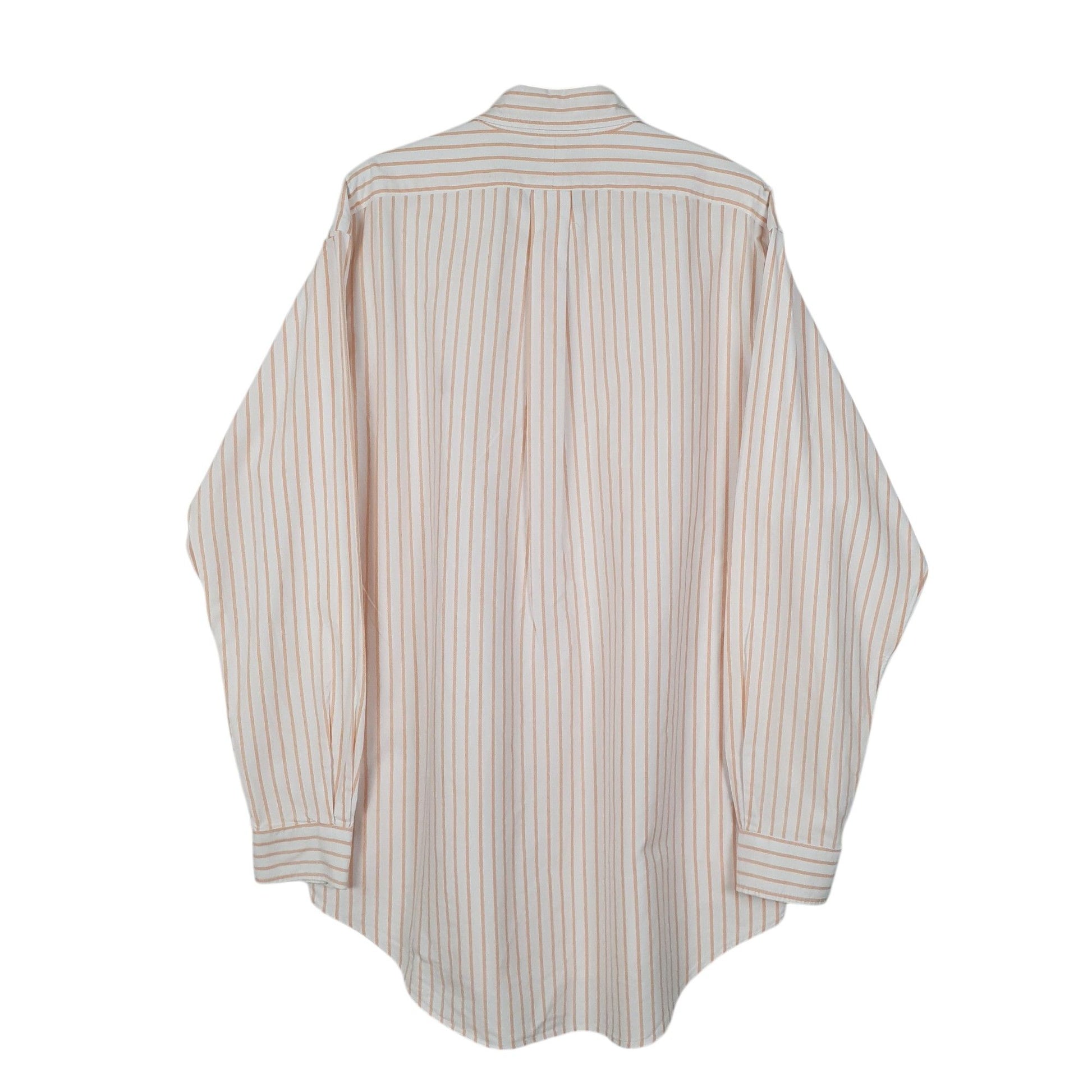 Mens Orange Ralph Lauren Vintage 90s  Shirt