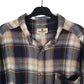 Mens Beige Woolrich Thick Flannel  Shirt