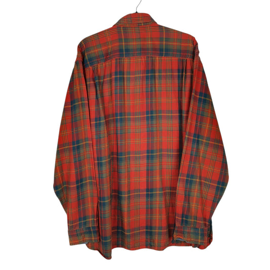 Mens Orange L.L.Bean   Shirt