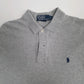 Mens Grey Polo Ralph Lauren   Polo Shirt