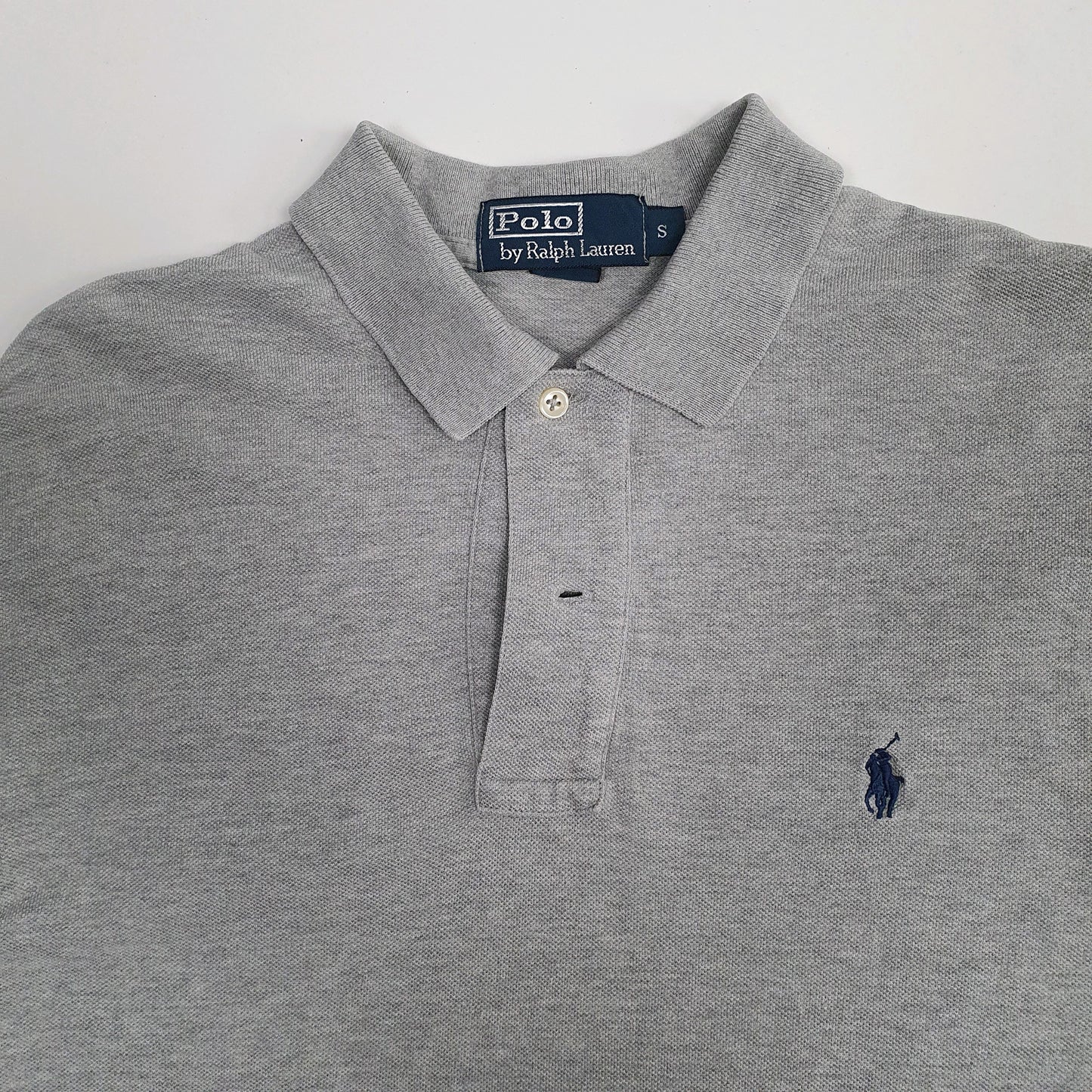Mens Grey Polo Ralph Lauren   Polo Shirt