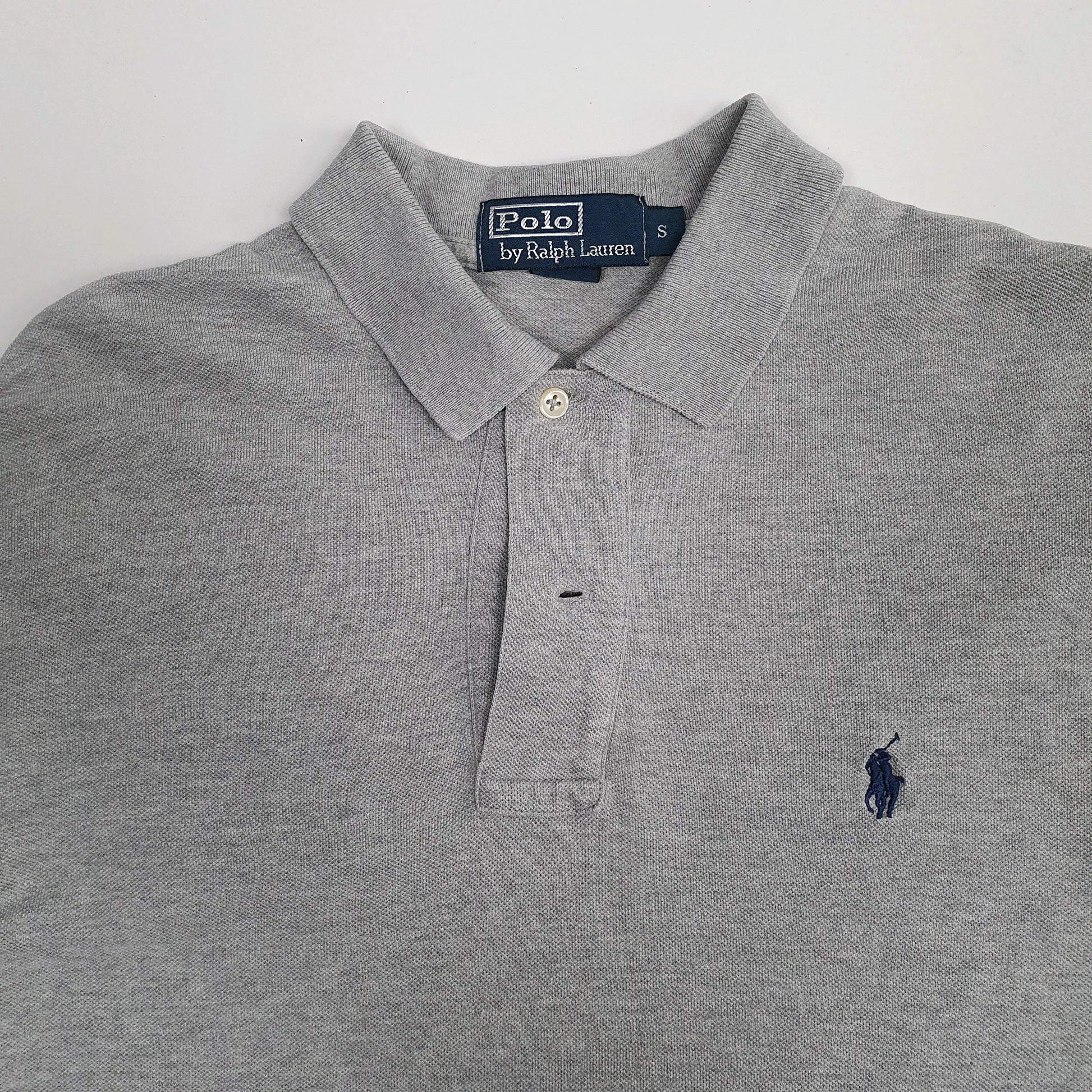 Mens Grey Polo Ralph Lauren   Polo Shirt