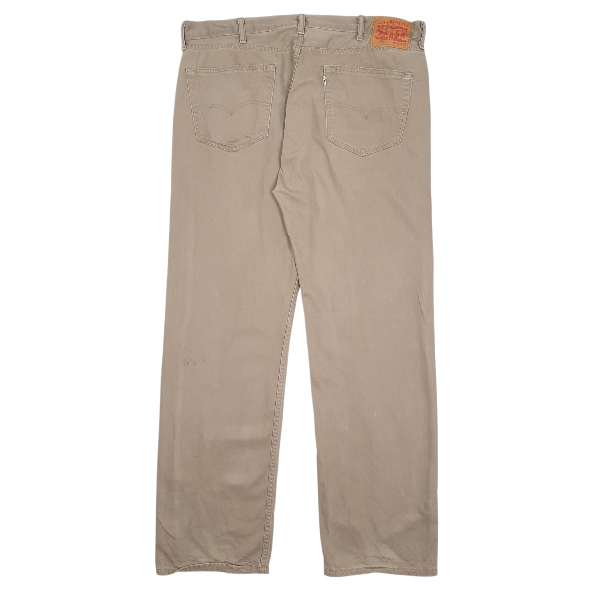Mens Brown Levis 505  Trousers