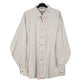 Mens Cream L.L.Bean  Long Sleeve Shirt