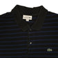 Mens Black Lacoste   Polo Shirt