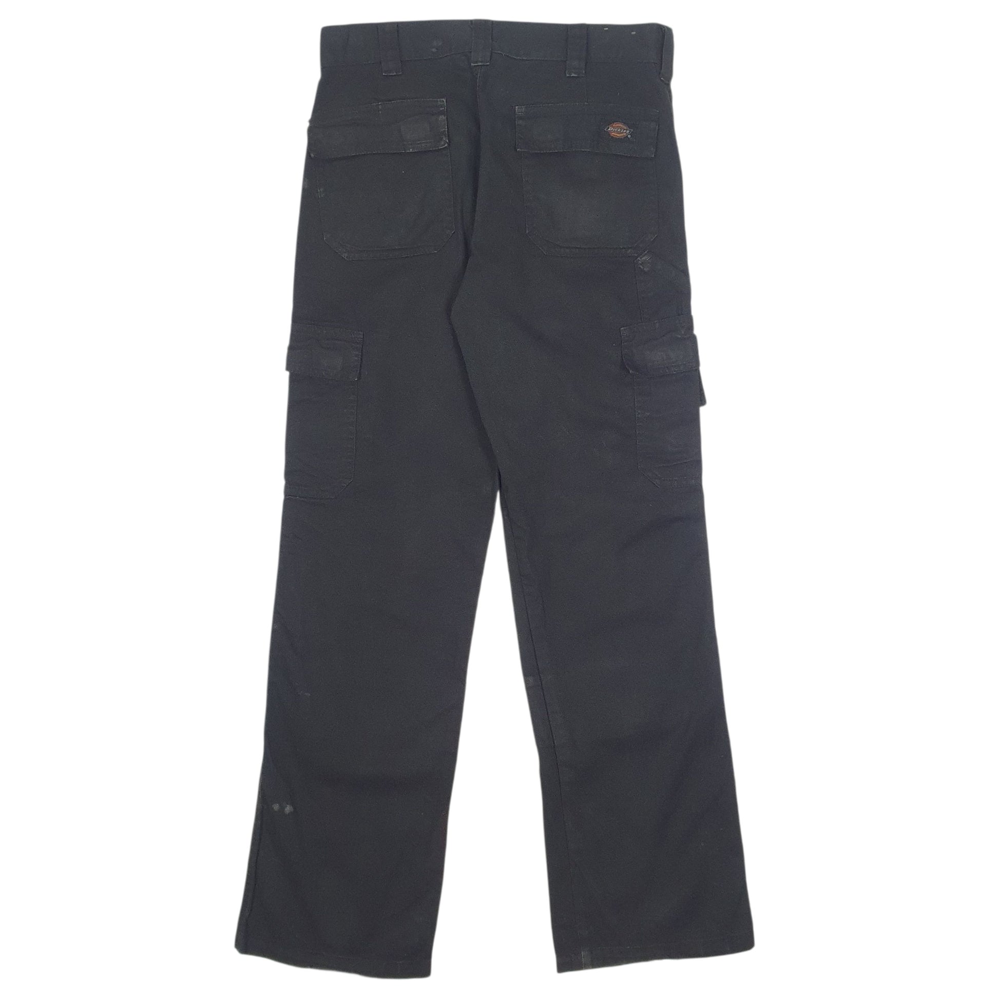 Mens Black Dickies Workwear  Trousers