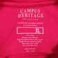 Mens Red Campus Heritage   T Shirt