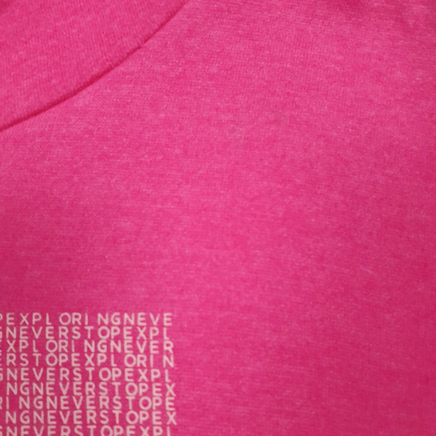 Womens Pink The North Face Spellout Hoodie Jumper