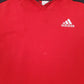 Womens Red Adidas  Hoodie Jumper