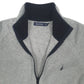 Mens Grey Nautica  Quarter Zip Jumper