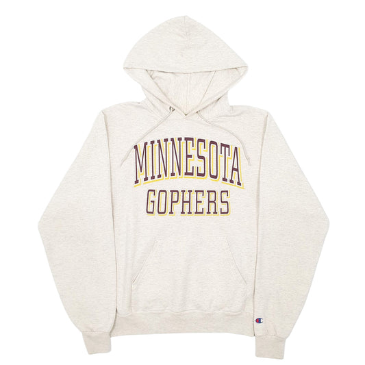 Mens Grey Champion Minnesota Gophers Hoodie Jumper