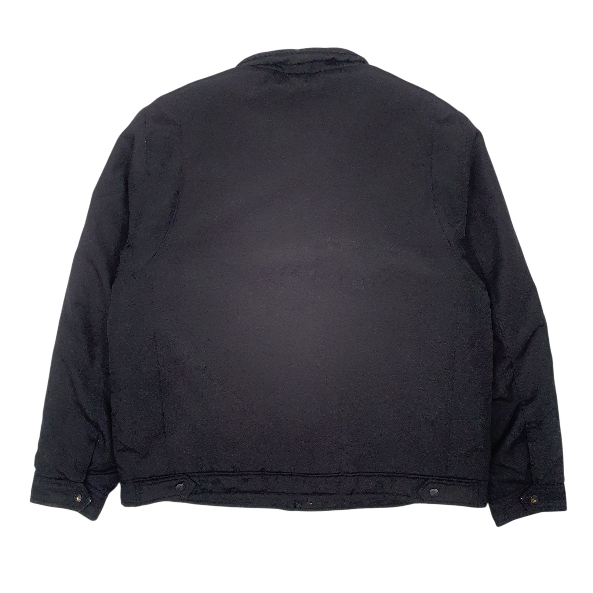 Mens Black Levis   Coat