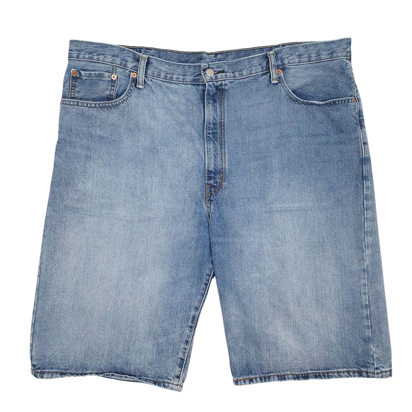 Mens Blue Levis 569 Denim Shorts