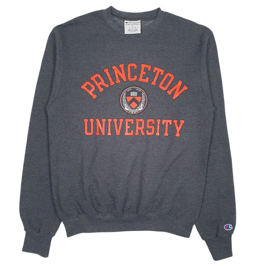 Mens Grey Champion Princeton University Crewneck Jumper