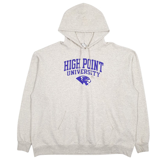 Mens Grey Champion High Point University Hoodie Jumper