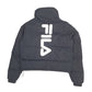 Womens Black Fila   Coat