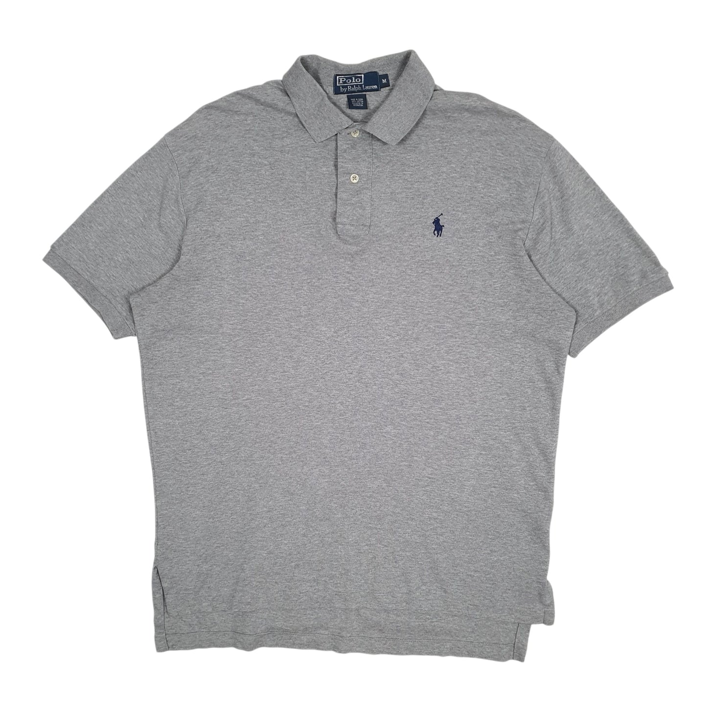 Mens Grey Polo Ralph Lauren  Short Sleeve Polo Shirt